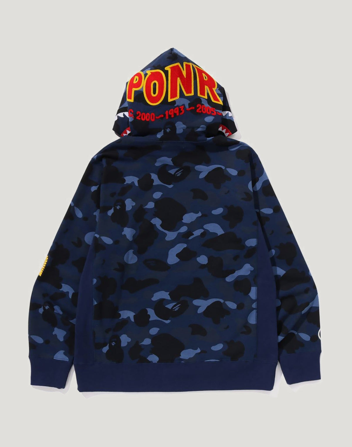 COLOR CAMO 2ND SHARK PULLOVER HOODIE MENS