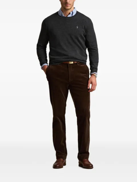 Polo Ralph Lauren embroidered Pony crew-neck sweater