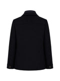 Moorer double-breasted layered jacket