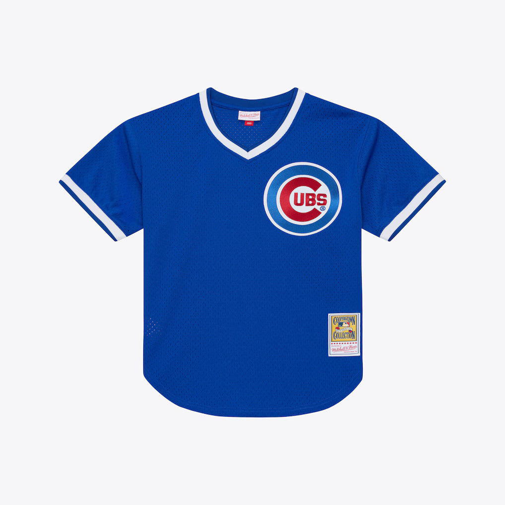 M&N Chicago Cubs 1984 Ryne Sandberg Authentic Batting Practice Pullover Jersey